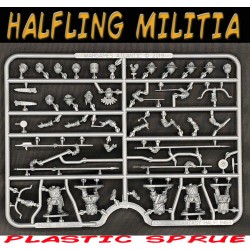 Halfling Militia (40) 28mm WARGAMES ATLANTIC