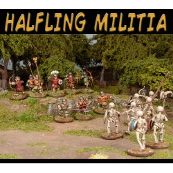 Halfling Militia (40) 28mm WARGAMES ATLANTIC