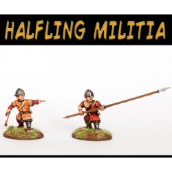 Halfling Militia (40) 28mm WARGAMES ATLANTIC