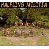 Halfling Militia sprue (5) 28mm WARGAMES ATLANTIC