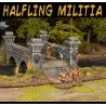 Halfling Militia sprue (5) 28mm WARGAMES ATLANTIC