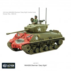 U.S. M4A3E8 Sherman Easy Eight 1:56th (no box)  WARLORD GAMES