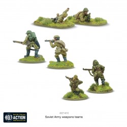 Soviet Army weapons teams 28mm WWII WARLORD GAMES