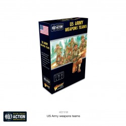 U.S. Army weapons teams (sniper Flamer light mortar) 28mm WWII WARLORD GAMES