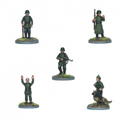 German Sentries (30) 28mm WWII WARGAMES ATLANTIC