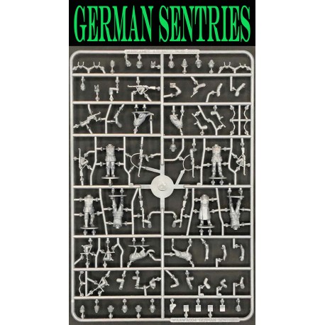 German Sentries Sprue (8) 28mm WWII WARGAMES ATLANTIC