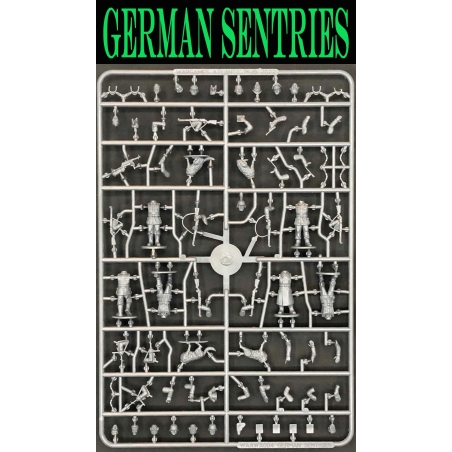 German Sentries Sprue (8) 28mm WWII WARGAMES ATLANTIC