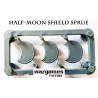 Persian "Half-moon" shield - (15) 28mm Ancients WARGAMES FACTORY