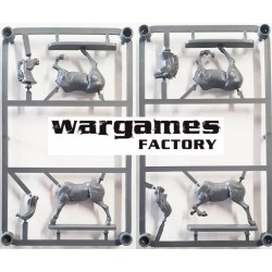 HORSES! - (5) 28mm WARGAMES FACTORY