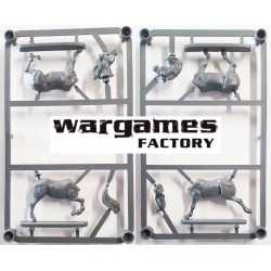 HORSES! - (5) 28mm WARGAMES FACTORY