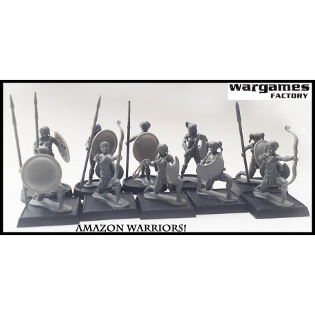 Amazon Warriors! (10) 28mm Ancients WARGAMES FACTORY