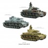 German Panzer IV Ausf. B/C/D Medium Tank WWII 28mm 1/56th (no box) WARLORD GAMES