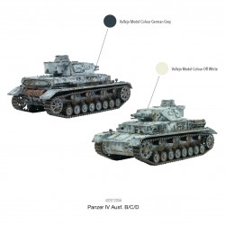 German Panzer IV Ausf. B/C/D Medium Tank WWII 28mm 1/56th (no box) WARLORD GAMES