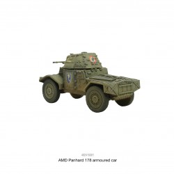 French Panhard 178 armoured car WWII 28mm 1/56th WARLORD GAMES