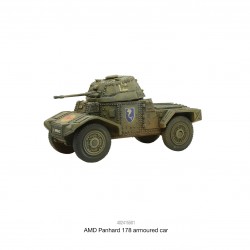 French Panhard 178 armoured car WWII 28mm 1/56th WARLORD GAMES