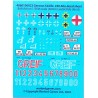 28mm WWII German SDKfz 250 alte decals sheet WARLORD