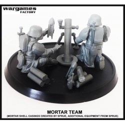 Shock Troopers Heavy Weapons Sprue 28mm SciFi WARGAMES FACTORY