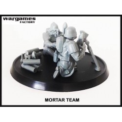 Shock Troopers Heavy Weapons Sprue 28mm SciFi WARGAMES FACTORY