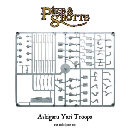 Ashigaru Yari Troops Sprue (5) WARLORD GAMES