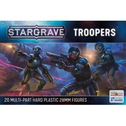 Stargrave Troopers (20) 28mm SciFi OSPERY NORTHSTAR MINIATURES