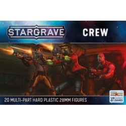 Stargrave Crew (20) 28mm SciFi NORTHSTAR MINIATURES