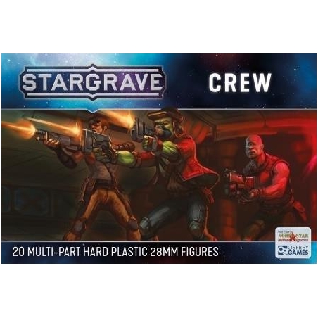 Stargrave Crew (20) 28mm SciFi NORTHSTAR MINIATURES