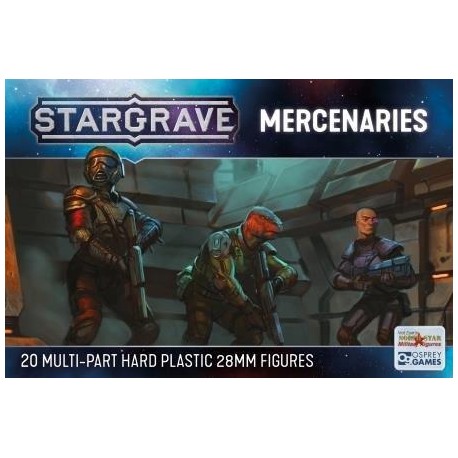 Mercenaries (20) 28mm SciFi NORTHSTAR MINIATURES