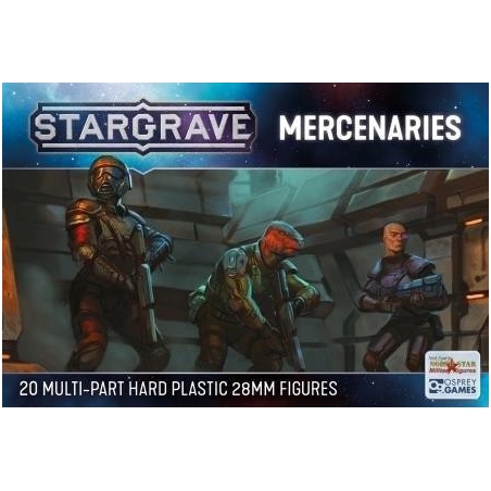 Mercenaries (20) 28mm SciFi NORTHSTAR MINIATURES