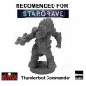 Thunderfoot Commander 28mm Sci-Fi REAPER MINIATURES BONES STARGRAVE