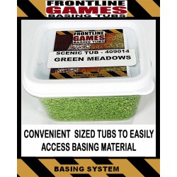 Green Foliage - Mixed-Green Bushes - SCENIC TUB - Miniature Basing System