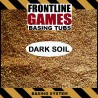 Dark Soil Flocking - SCENIC TUB - Miniature Basing System