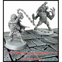 Abomination Werebeast 28mm RPG miniatures DARKEST DUNGEON