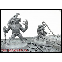 Abomination Werebeast 28mm RPG miniatures DARKEST DUNGEON