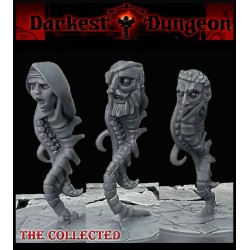 THE COLLECTOR W/ Minions 28mm RPG miniatures DARKEST DUNGEON