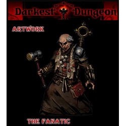 The FANATIC w / Pyre! 28mm RPG miniatures DARKEST DUNGEON