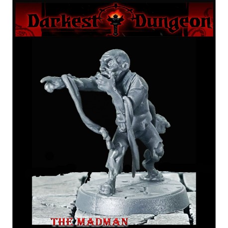 Madman 28mm RPG miniatures DARKEST DUNGEON