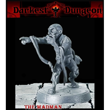 Madman 28mm RPG miniatures DARKEST DUNGEON