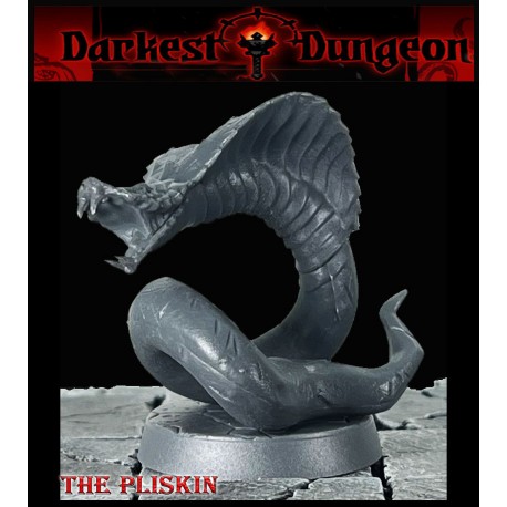 Pliskin Snake 28mm RPG miniatures DARKEST DUNGEON