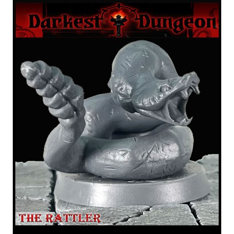 Rattler Snake 28mm RPG miniatures DARKEST DUNGEON