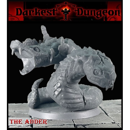 Adder Snake 28mm RPG miniatures DARKEST DUNGEON