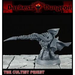 Cultist Priest 28mm RPG miniatures DARKEST DUNGEON