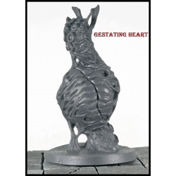 GESTATING HEART Large Miniature 28mm RPG miniatures DARKEST DUNGEON