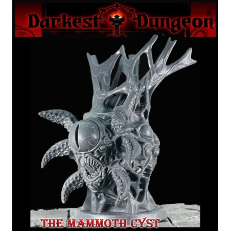 MAMMOTH CYST Large Miniature 28mm RPG miniatures DARKEST DUNGEON