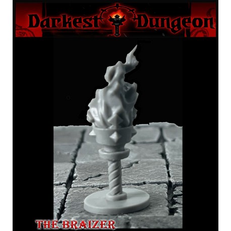 Brazier Flame Miniature 28mm RPG miniatures DARKEST DUNGEON