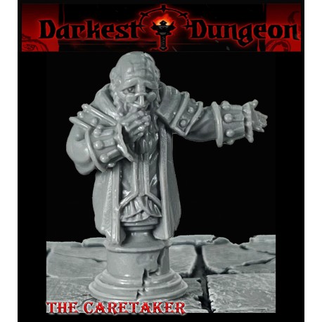 Caretaker Statue Miniature 28mm RPG miniatures DARKEST DUNGEON