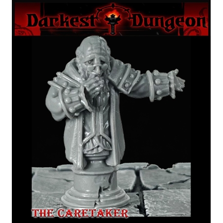 Caretaker Statue Miniature 28mm RPG miniatures DARKEST DUNGEON