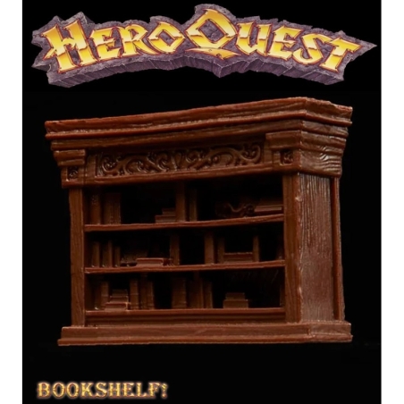 BOOKSHELF 28mm RPG miniature Terrain HEROQUEST