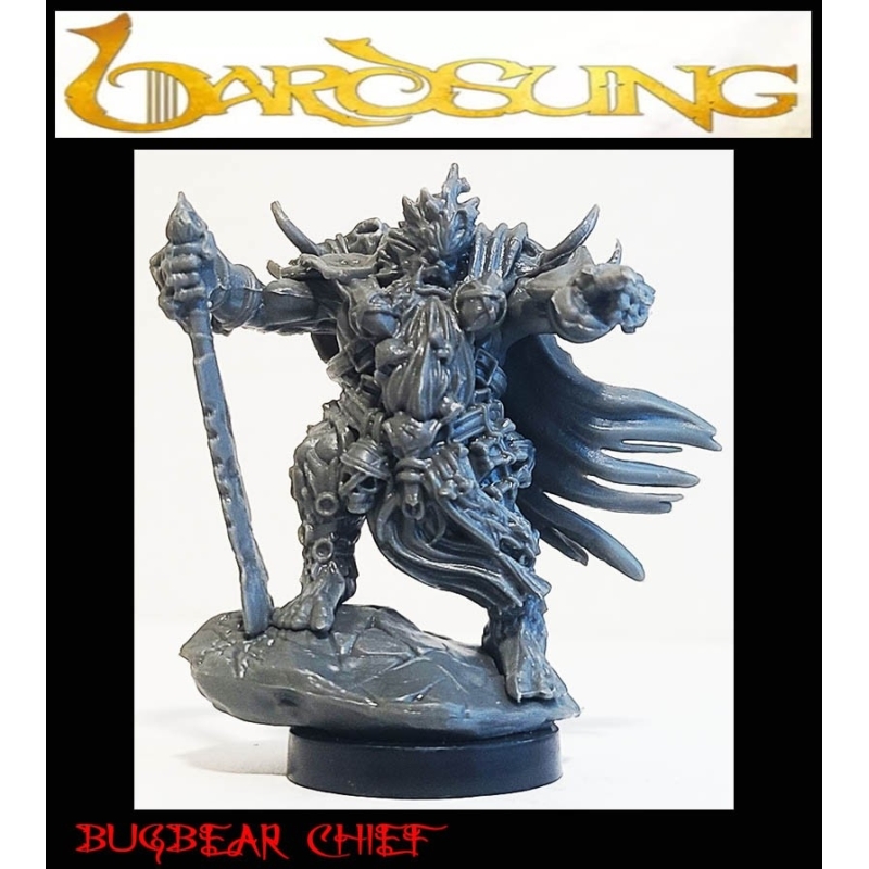 BUGBEAR CHIEF 28mm RPG miniatures BARDSUNG