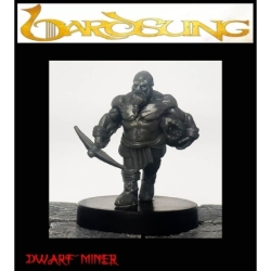 Dwarf Miner 28mm RPG miniatures BARDSUNG