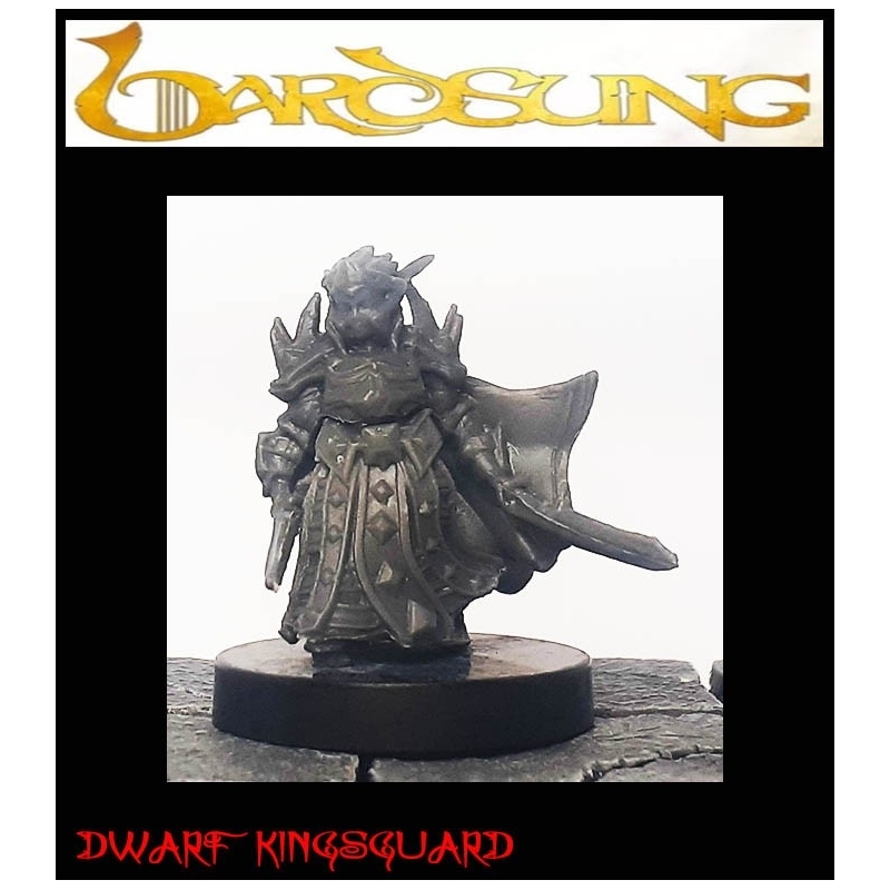 Dwarf Kings Guard 28mm RPG miniatures BARDSUNG